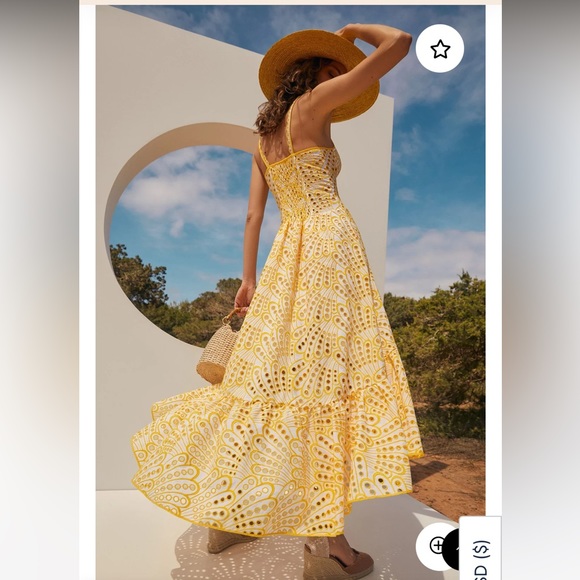 Brand new yellow sun dress - Picture 4 of 5